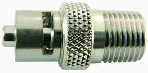 Merck 1-way threaded end adapter (NPT)