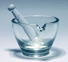 Merck Pyrex Mortar