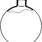 Merck Büchi receiving flask