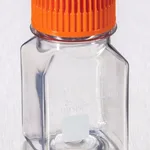 Merck Corning square PET storage bottles
