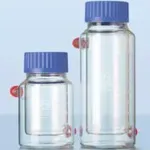 Merck Duran double walled jacketed GLS 80 bottle