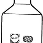 Merck Duran filtering bottle flask