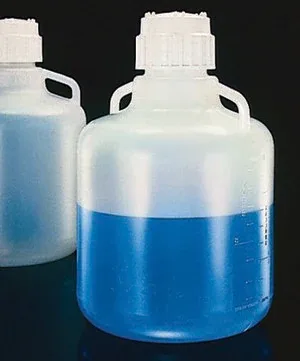 Merck Nalgene round carboy, with handles