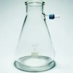 Merck Pyrex Büchner filter with side arm and screwthread connector