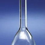 Merck Pyrex class A volumetric flask without snap cap