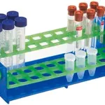 Merck Tube rack with rotating shelf, for 5/15 mL or 16 mm tubes