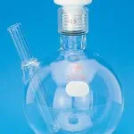Merck Ace round-bottom pressure flask with thermowell