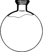 Merck Büchi receiving flask