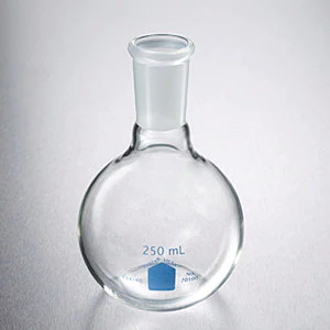 Merck Pyrex VISTA flat-bottom boiling flask
