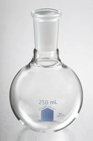 Merck Pyrex VISTA round-bottom boiling flask