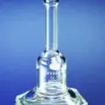 Merck Pyrex volumetric micro flask, Pyrex ST stopper