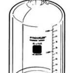 Merck PYREXPLUS coated solution bottles