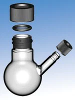 Merck Round-bottom flask with side port