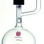 Merck Synthware storage flask with #15 o-ring joint and high vacuum valve