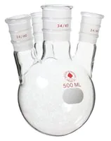 Merck Ace four-neck round-bottom flask