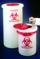Merck Biohazard waste container