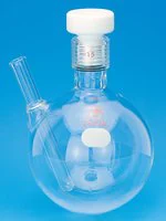 Merck Ace round-bottom pressure flask with thermowell