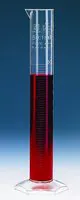 Merck BRAND graduated cylinder, PMP, embossed scale