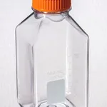 Merck Corning square PET storage bottles
