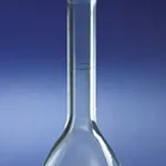 Merck PYREXPLUS volumetric flask, with protective coating, Pyrex stopper
