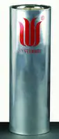 Merck Synthware Dewar flask, tall form with metal housing