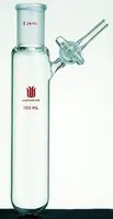 Merck Synthware reaction tube with glass stopcock