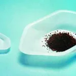 Merck White anti-static disposable polystyrene pour boat