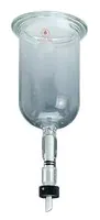 Merck Ace cylindrical reaction flask