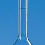 Merck BRAND volumetric flask BLAUBRAND class A DE-M marking