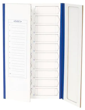Merck Cardboard Slide Tray