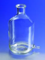 Merck Pyrex aspirator bottle with outlet for tubing