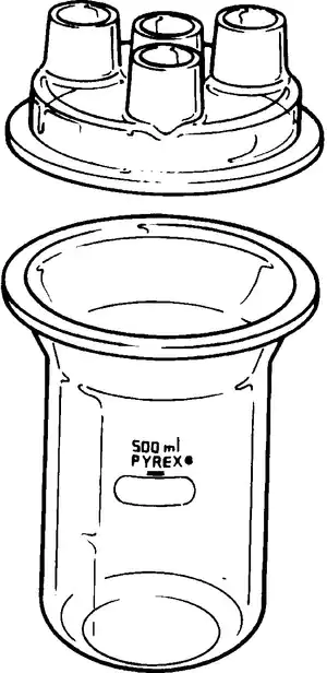 Merck Pyrex resin reaction kettles