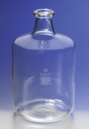 Merck Pyrex solution bottle