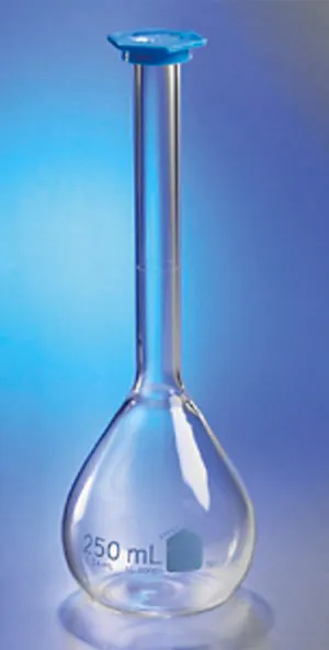Merck Pyrex VISTA volumetric flask, Class B
