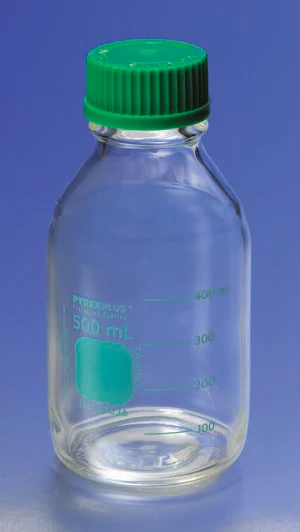 Merck PYREXPLUS Coated Round Media Storage Bottles