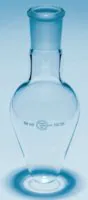 Merck Quickfit pear-shaped flasks