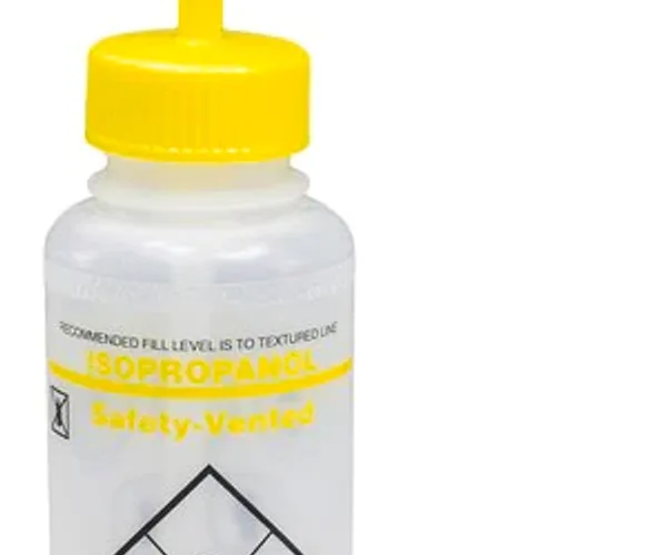 Merck Scienceware safety labeled wash bottles