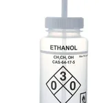 Merck Wide mouth safety labelled wash bottle