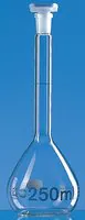 Merck BRAND volumetric flask BLAUBRAND class A DE-M marking