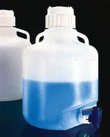 Merck Nalgene round carboy with spigot