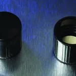 Merck Corning phenolic cap with white rubber liner