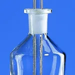 Merck BRAND glass dropping bottle with dropping pipette and rubber teat