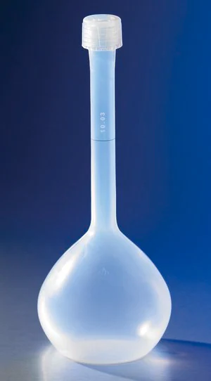 Merck Corning reusable volumetric flask, Class A