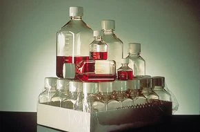 Merck Nalgene media bottles, style 2019