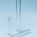 Merck Pyrex Test tubes, without rim, medium wall
