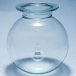 Merck Quickfit wide-neck reaction flask