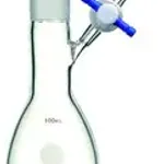 Merck Synthware pear-shaped Schlenk flask with stopcock