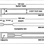 Merck Shigemi Advanced NMR microtube assembly