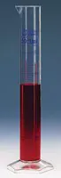 Merck BRAND graduated cylinders, PMP, blue scale