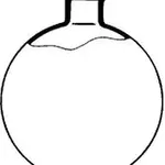 Merck Büchi receiving flask